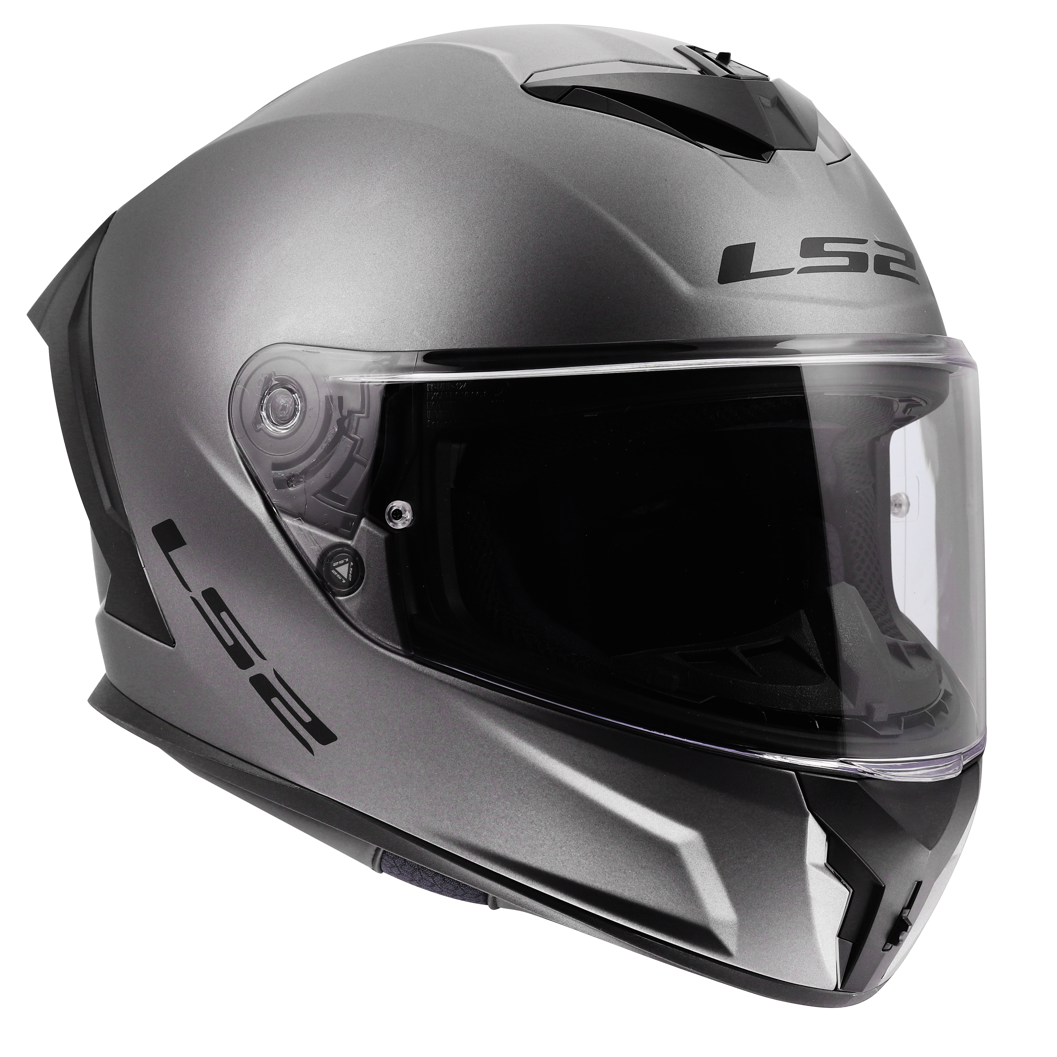 LS2 FF820 RAPID III SOLID MATT TITANIUM 168200007 (2)